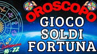 OROSCOPO SOLDI, FORTUNA & GIOCO | OROSCOPO Settimanale FINANZE  (16 - 22 Dicembre)