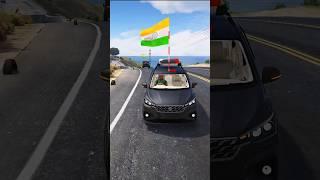 INDIAN CARS THAR, BOLERO & JIMNY VS CHINESE CARS DRAG RACE #shortsvideo #gta5