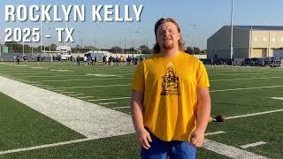 Rubio Long Snapping, Rocklyn Kelly, September 27, 2024