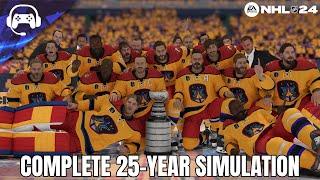 COMPLETE 25-YEAR SIMULATION | NHL 24 | San Francisco Starfleet Franchise Mode #42