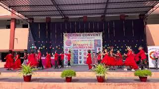 1 KG Kids Dance on Childrens Day at Kolping Convent Hr. Sec. School, Kanasiya