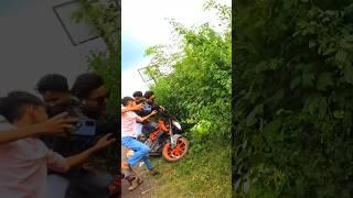 KTM 250 cpri boy | road rage bikers | road rage with girls |  #youtubeshorts #bike #chapri