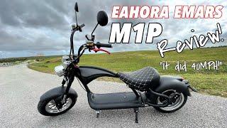 Eahora Emars M1P - [Full Review] - Chopper Style Electric Scooter/Bike!