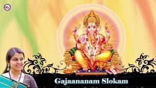 GAJAANANAM BHOOTHAGANAPATHI-SLOKAM | Hindu Devotional Songs | Priya R.Pai