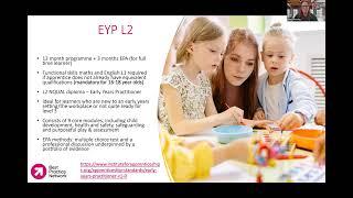 A Guide to Early Years Apprenticeships webinar (March 2025)