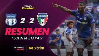 CS Emelec 2 - 2 Imbabura SC Resumen Fecha 14 / 2da Etapa / LigaPro Ecuabet