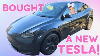 BUYING A NEW CAR | Tesla Model Y 2025