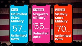 Best Cell Phone Plans for Military, Veterans, & First Responders