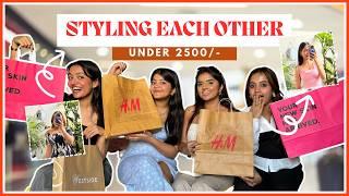 Styling each other Under Rs 2500/- | Crazy Fun @Gopali @tejasvirajput2008 @Yashasvirajpoot604