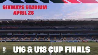 LIVE | RFU Community finals | U16 & U18 Cup | Sixways Stadium