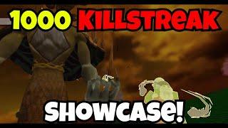 1000 Killstreak Phase Showcase! | Slap Battles Roblox