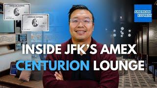 JFK Amex Centurion Lounge: Secret Speakeasy & Free Spa Services