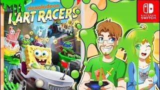 Nickelodeon Kart Racers Gameplay (Nintendo Switch) Multiplayer