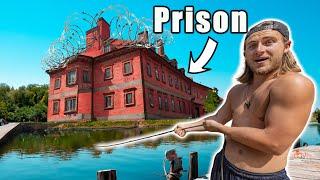 We Went Magnet Fishing Next To A Prison And Found This...