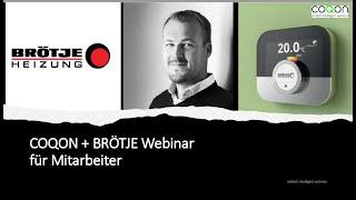 COQON + Brötje WEBINAR - Wir schulen unsere Kollegen aus dem Großhandel