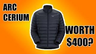 My FIRST thoughts on the Arc'teryx Cerium Down Jacket (Hoodless)