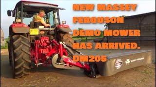 MASSEY FERGUSON DEMO MOWER HAS ARRIVED. DM205