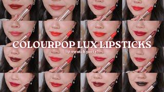 *NEW* COLOURPOP LUX LIPSTICKS permanent shades!!