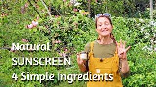 DIY Sunscreen - EASY Homemade NATURAL Sunscreen Recipe