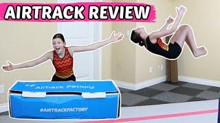 AirTrack Review | Gymnastics With Bethany G | AirTrack Factory Surprise | Bethany G