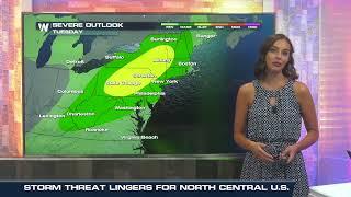 Monday and Tuesday Severe Threat: July 10, 2022