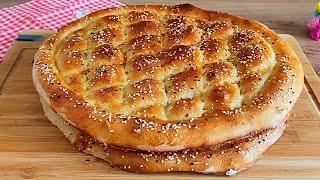 SADECE ‼️UN,SU,TUZ VE MAYA İLE EVDE RAMAZAN PİDESİ YAPIMI Ramazan Pidesi Nasıl Yapılır?