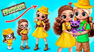 ZOOKEEPER is NOT a MONSTER! 30 Zoonomaly DIYs for Dolls