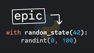 This is very convenient in Python