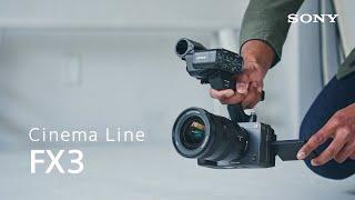 Sony | FX3 | Product Features | Sony Cinema Line