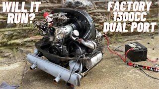 WILL IT RUN??? - VW Factory EURO 1300cc Dual Port Engine