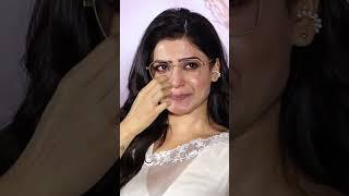 Samantha Gets Emotional  @ Shaakuntalam Trailer Launch Event | Gunasekhar | Dil Raju | #ytshorts