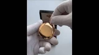 Antique Russian Empire gold pocket watch with diamonds, by Paul Buhre, circa 1903.