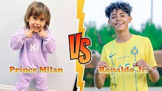 Cristiano Ronaldo Jr. VS Prince Milan (The Royalty Family) Transformation  From Baby To 2024