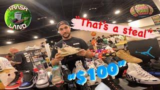 LOWBALLING AT SNEAKERCON 2024 (HE HAD FAKE SHOES?)
