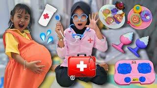 Masak Masakan, Dokter Dokteran Ambulance Drama Parodi Squid Game Sakit Perut  Mainan Anak Perempuan
