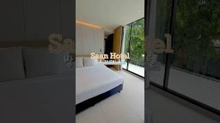 방콕 여행 가성비 호텔 추천! Saan Hotel 아이콘시암 근처 10만원 이하 수영장 있는 초초 꿀 호텔