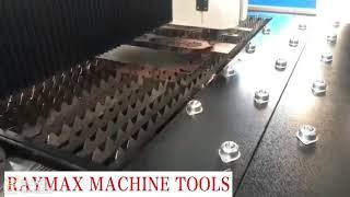 RAYMAX machine tools fiber laser cutting machine test