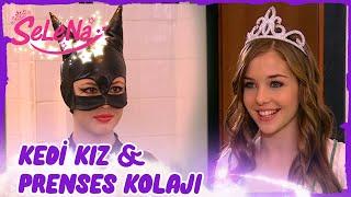 Prenses ve Kedi Kız Kolajı | Selena Özel Kolajlar