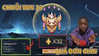 “THỬ THÁCH” LEO RANK CHIẾN TƯỚNG CUỐI MÙA CÙNG CHUỖI WIN 16 | Hero Osin | Liên Quân Mobile |