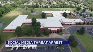 Smyrna High School student charged after threatening school