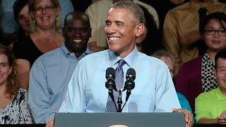 The President and Dr. Biden Speak at Macomb Community College