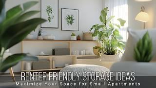 Maximize Your Space: Renter Friendly Storage Ideas for Small Apartments