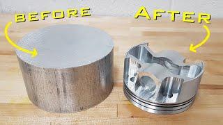 Making an 11000rpm F1 Style Piston - Project XF1 Part 2