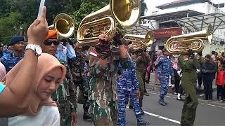 Drumbband AAU di malioboro 18 februari 2020