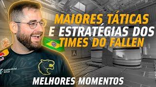 As jogadas mais estratégicas de times do Fallen na história do CS  Momentos inteligentes CS:GO e CS2