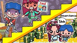 Bad Parents Want To Take My Inheritance  Sad Story | Toca Life World | Toca Boca