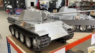 Massive tanks (1:6 scale)at the Armortek factory open day