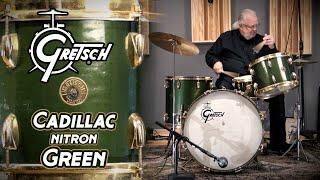 INCREDIBLE 50s Gretsch Drum Kit - Cadillac Green (Nitron)