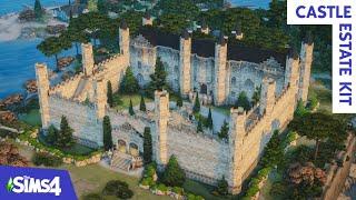 Medieval Castle  The Sims 4 Speed Build | One Pack: Castle Estate Kit | No CC