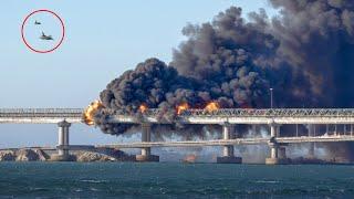 Ukrainian F-16 Fighter Jets Irreparably Destroyed the Crimean Bridge